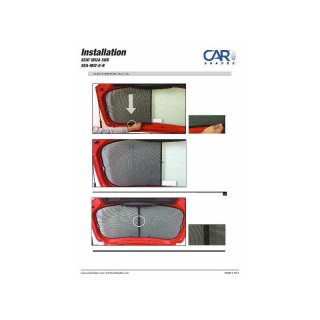 Frontscheibenabdeckung Eisschutz Sonnenschutz UV-Schutz für Seat Ibiza MK V