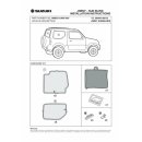 Sonnenschutz für Suzuki Jimny 3-Türer BJ. 99-18, 4-teilig