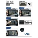 Car Shades for BMW X1 (E84) 5-Door ab 2010, (Set of 6) for